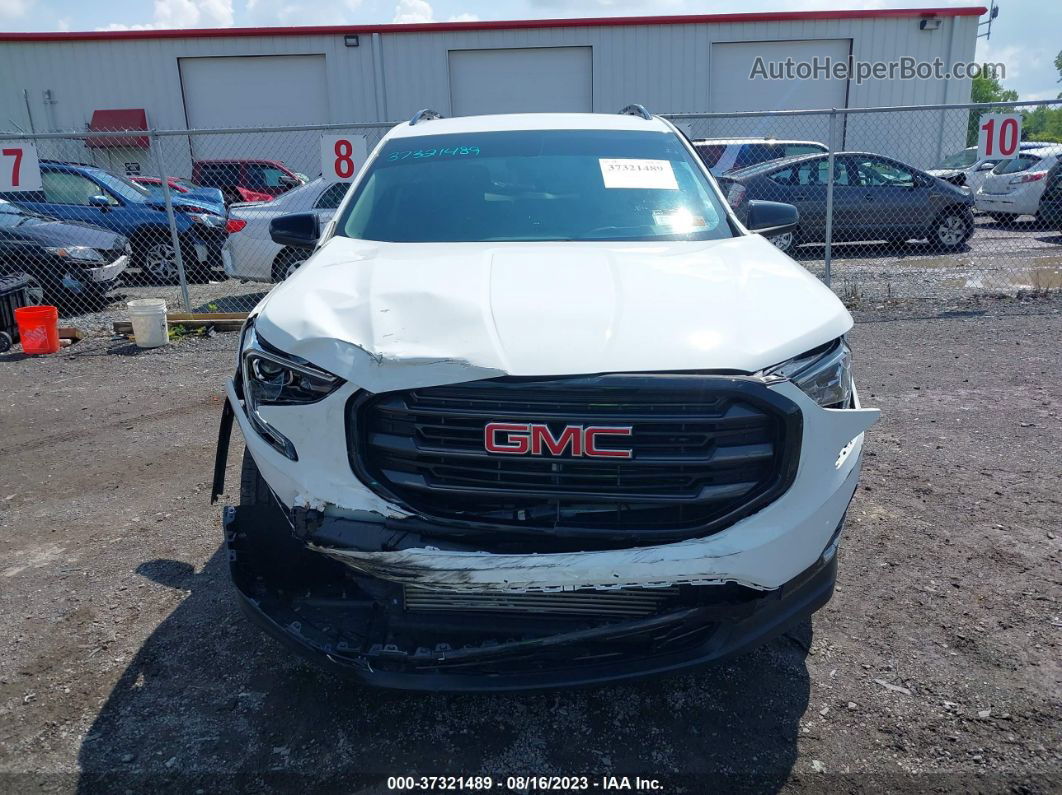 2019 Gmc Terrain Sle White vin: 3GKALTEV5KL364121