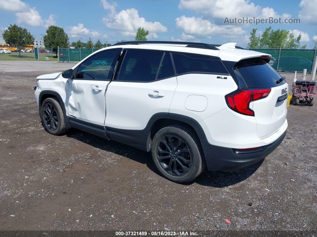 2019 Gmc Terrain Sle White vin: 3GKALTEV5KL364121