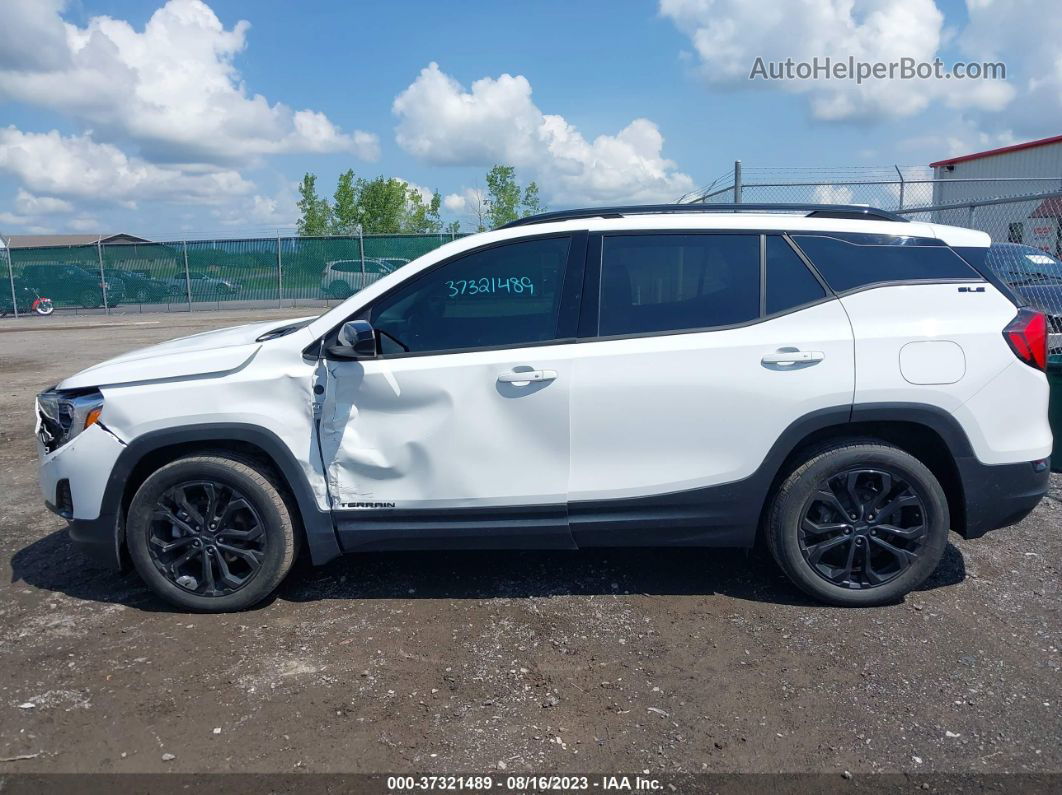 2019 Gmc Terrain Sle White vin: 3GKALTEV5KL364121