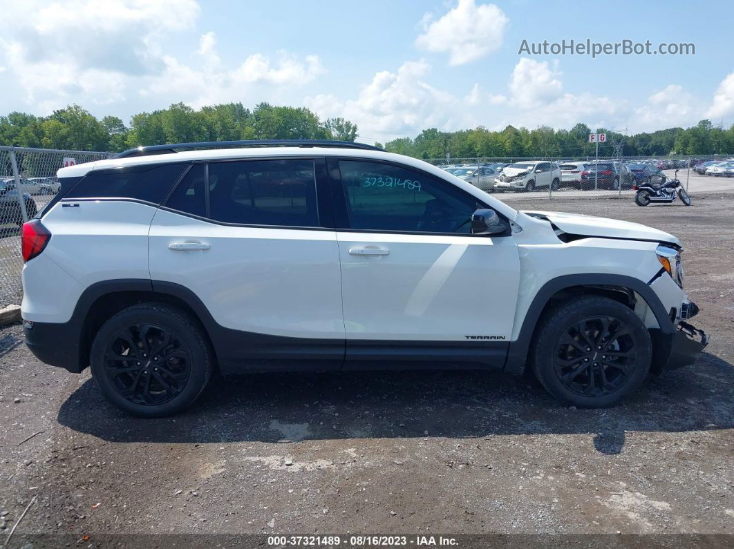 2019 Gmc Terrain Sle White vin: 3GKALTEV5KL364121