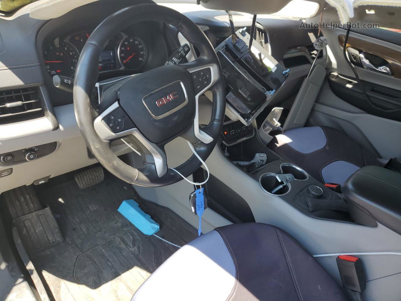 2019 Gmc Terrain Sle Blue vin: 3GKALTEV5KL389374