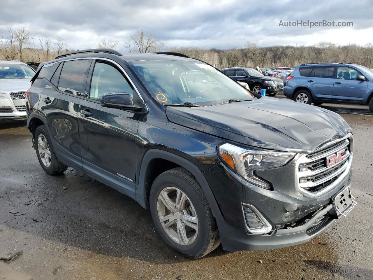 2019 Gmc Terrain Sle Black vin: 3GKALTEV5KL401104