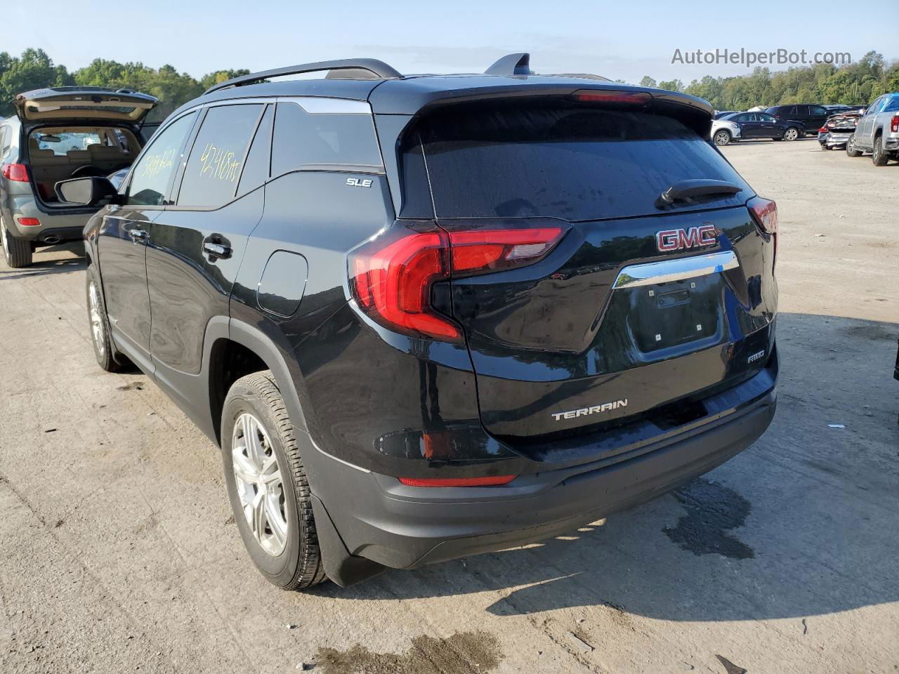 2020 Gmc Terrain Sle Black vin: 3GKALTEV5LL147086