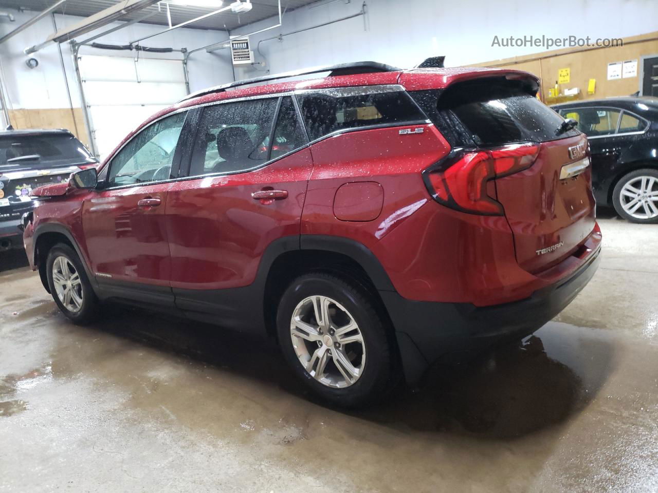 2020 Gmc Terrain Sle Красный vin: 3GKALTEV5LL213460