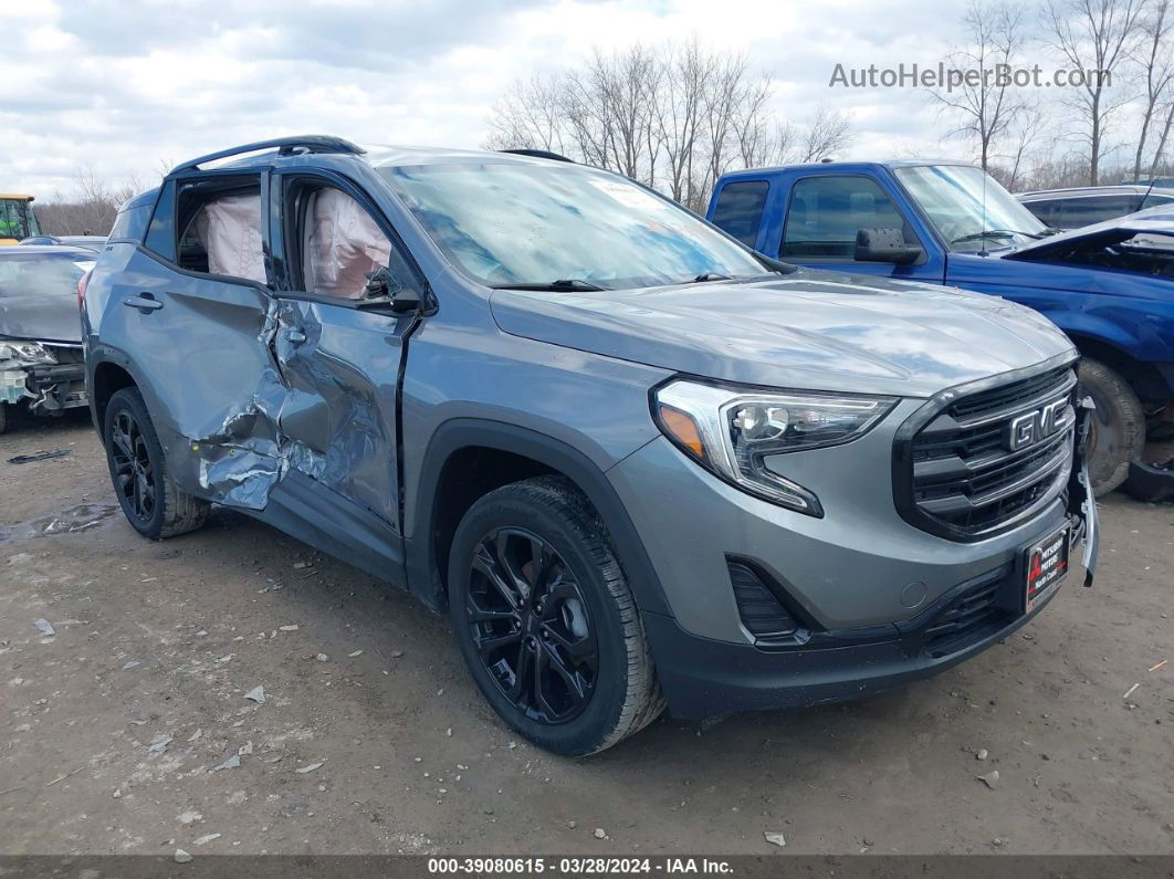 2020 Gmc Terrain Awd Sle Серый vin: 3GKALTEV5LL336532