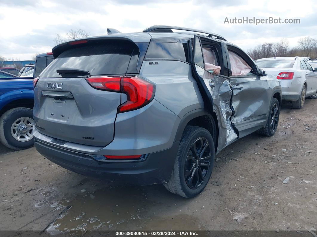 2020 Gmc Terrain Awd Sle Серый vin: 3GKALTEV5LL336532