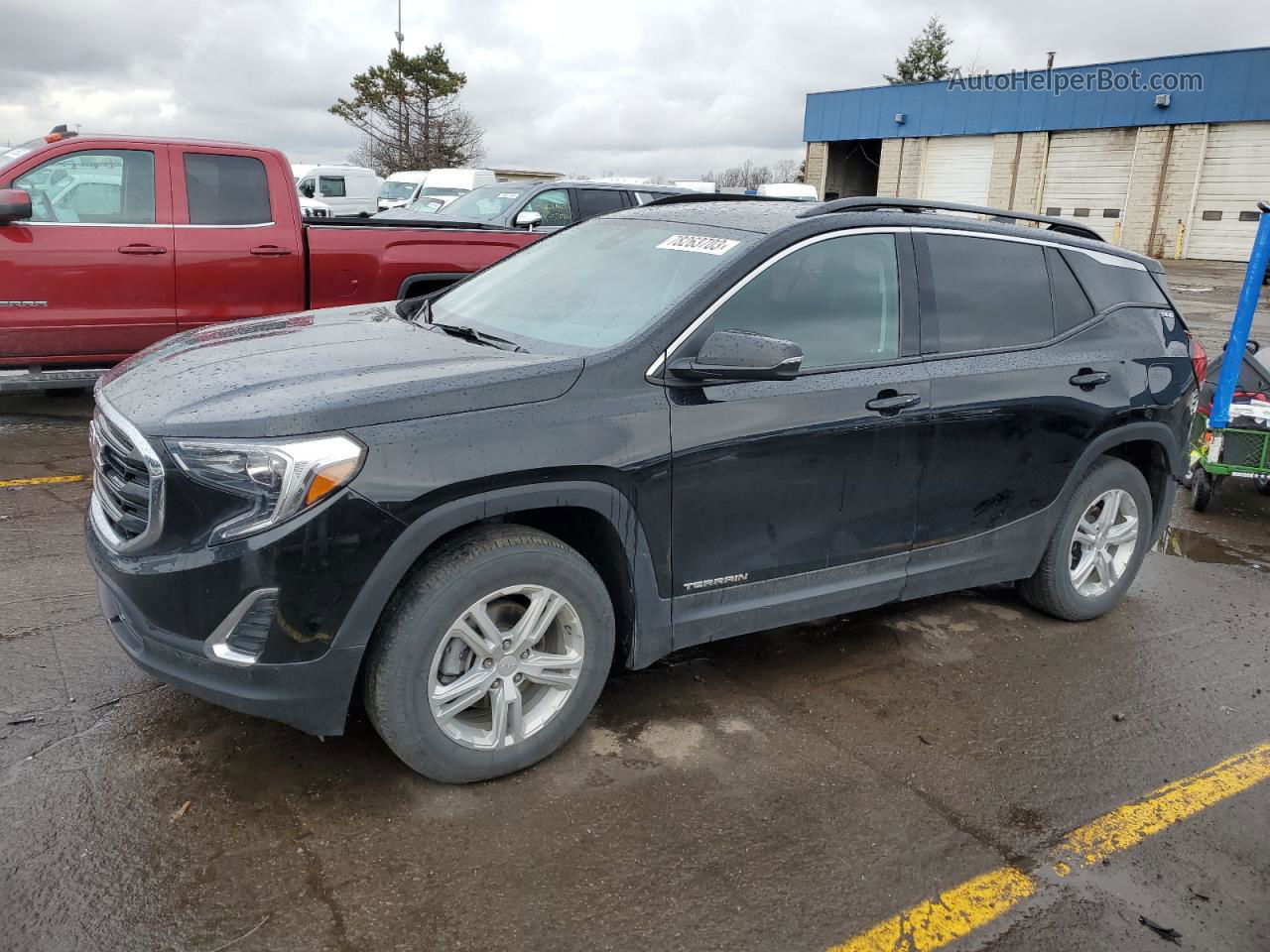 2020 Gmc Terrain Sle Black vin: 3GKALTEV5LL345974