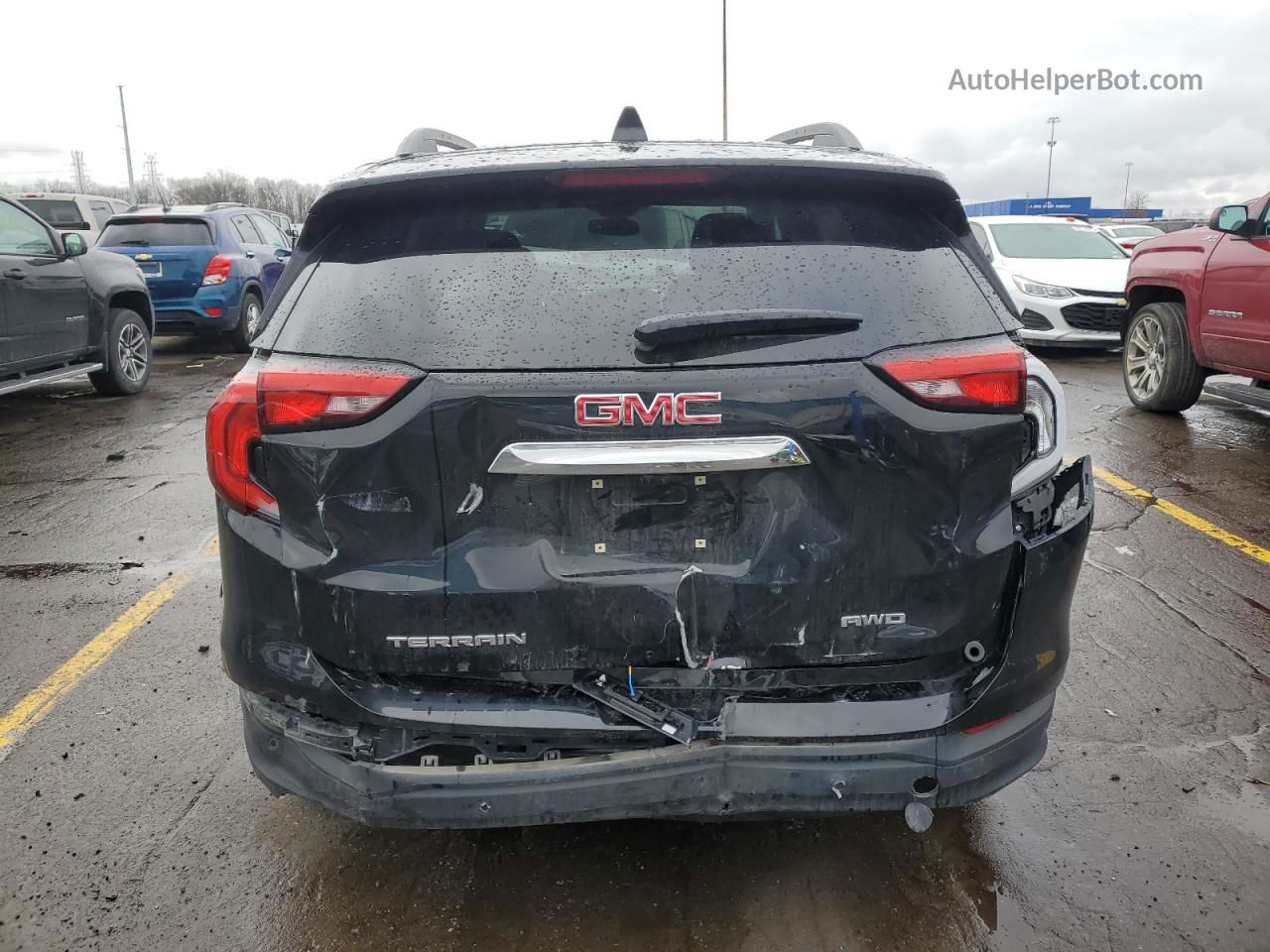 2020 Gmc Terrain Sle Black vin: 3GKALTEV5LL345974