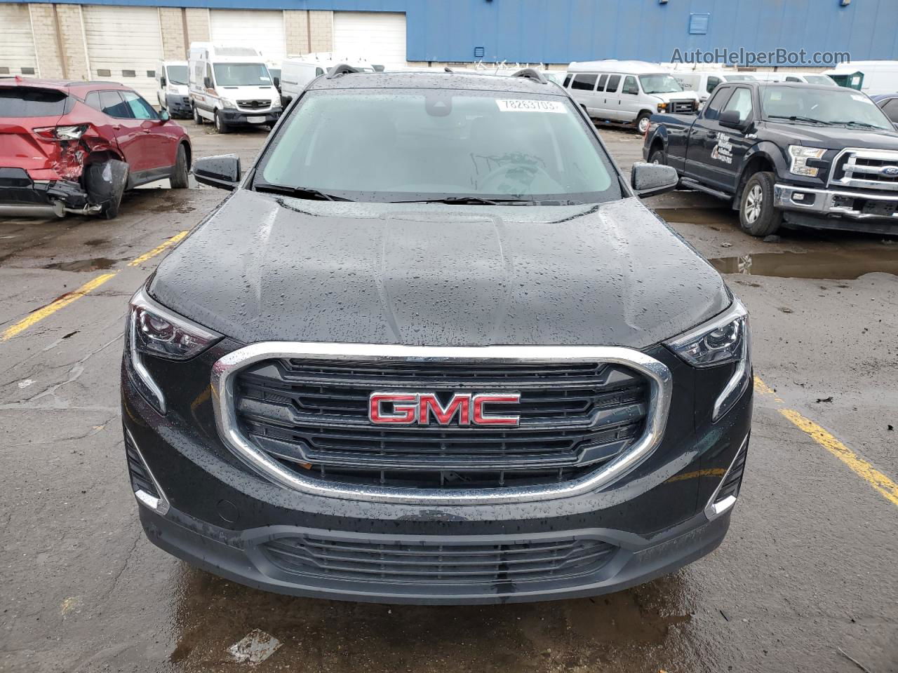 2020 Gmc Terrain Sle Черный vin: 3GKALTEV5LL345974