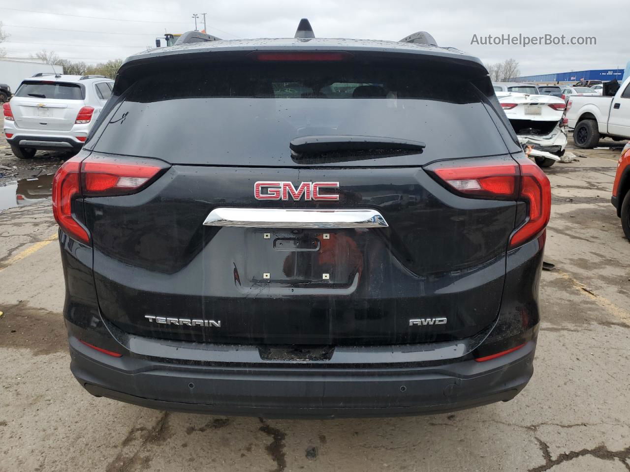 2019 Gmc Terrain Sle Black vin: 3GKALTEV6KL358232