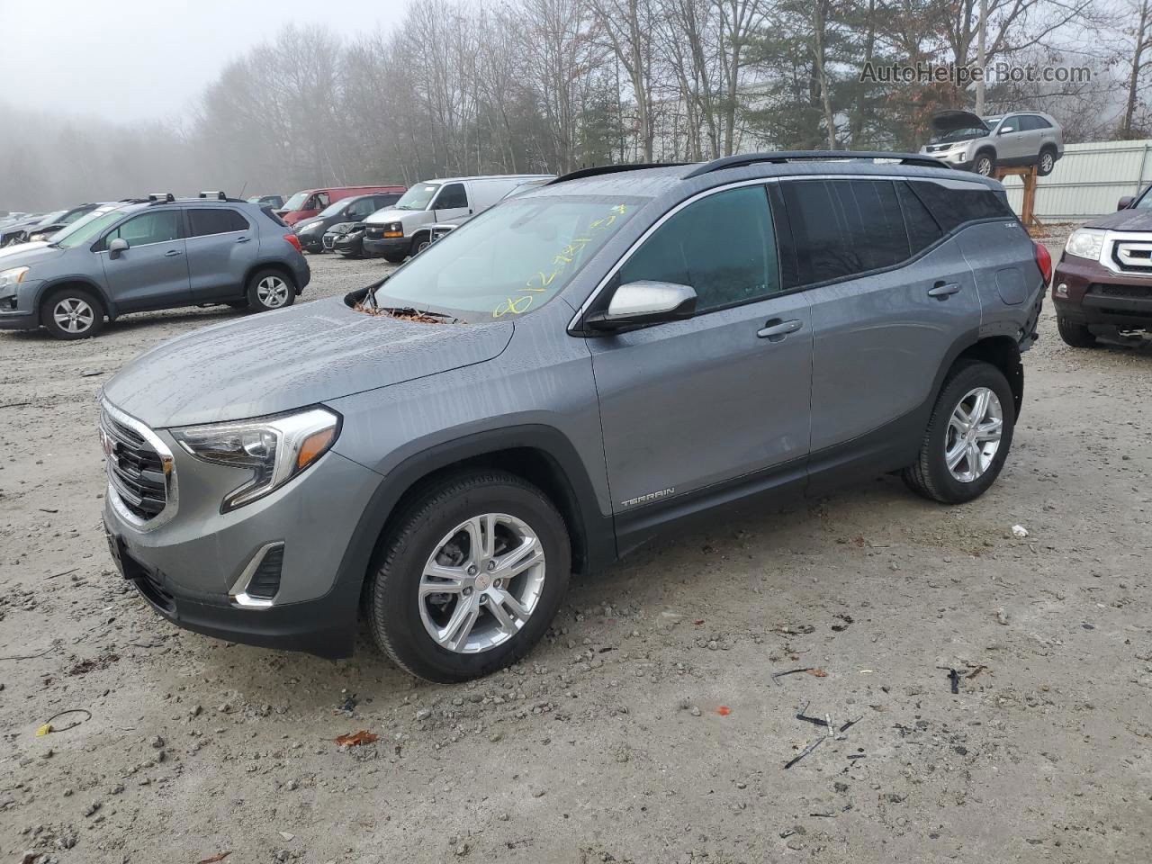 2020 Gmc Terrain Sle Gray vin: 3GKALTEV6LL129258