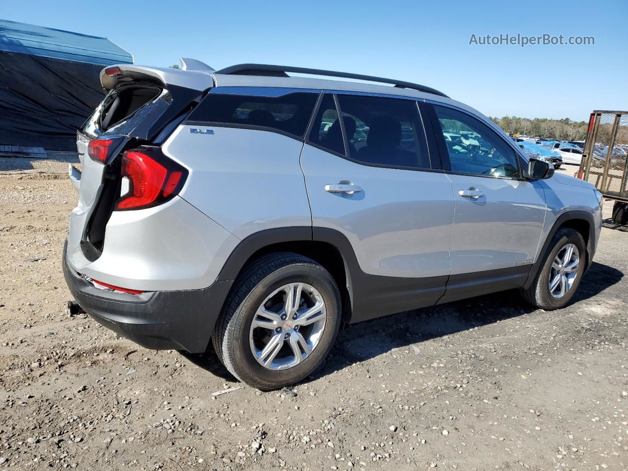 2020 Gmc Terrain Sle Silver vin: 3GKALTEV6LL169615