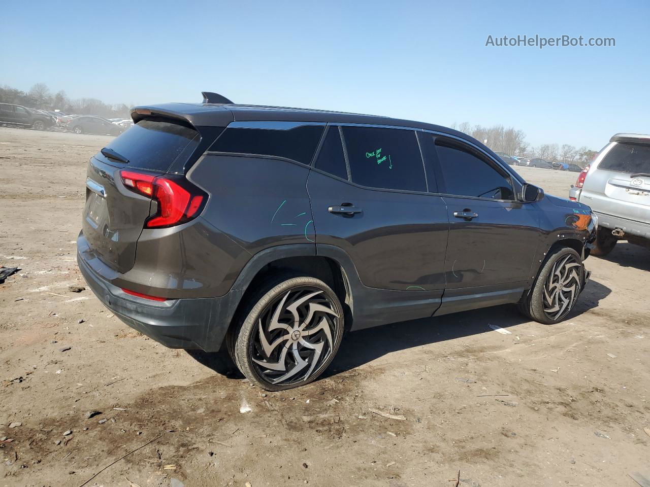 2019 Gmc Terrain Sle Brown vin: 3GKALTEV7KL168746