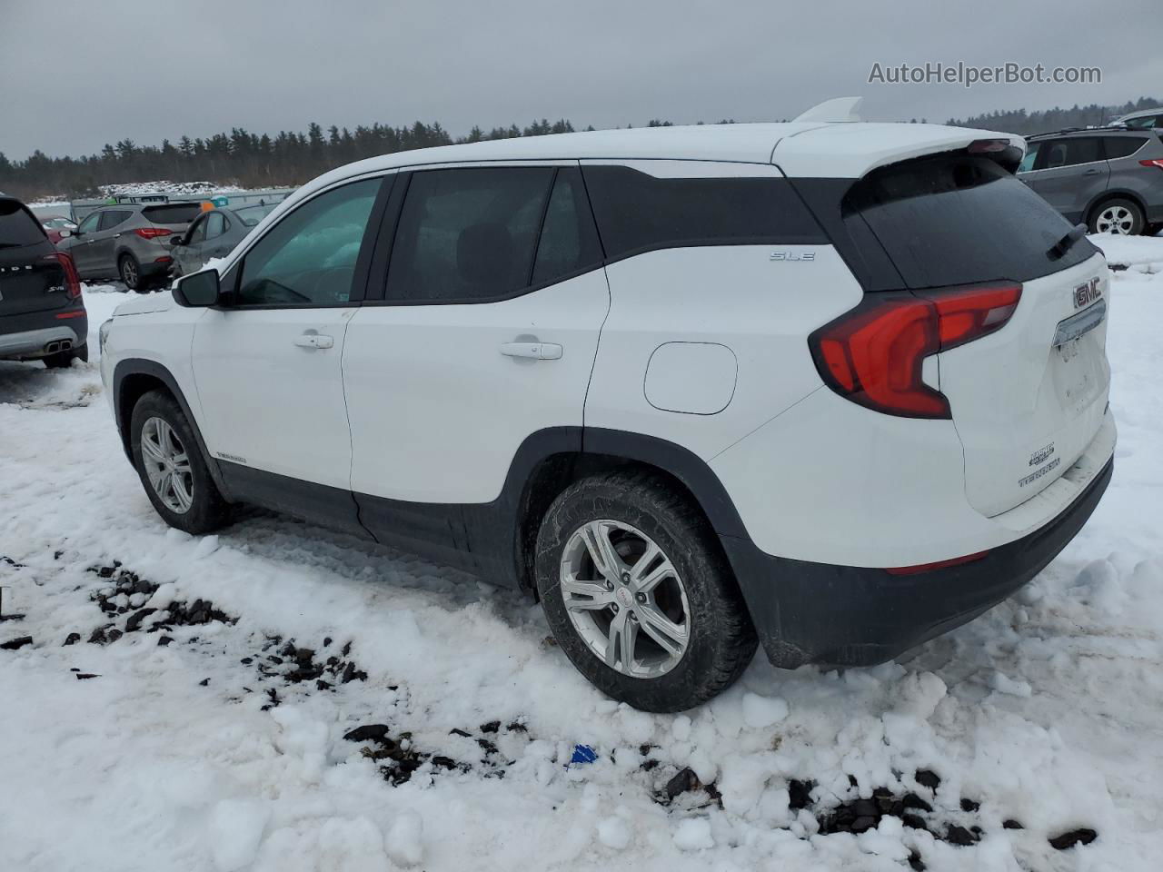 2020 Gmc Terrain Sle Белый vin: 3GKALTEV7LL142942