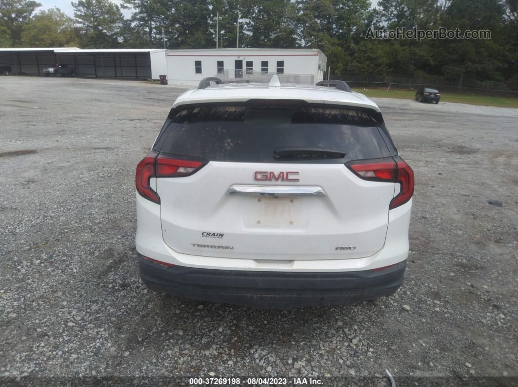 2020 Gmc Terrain Awd Sle White vin: 3GKALTEV7LL280352