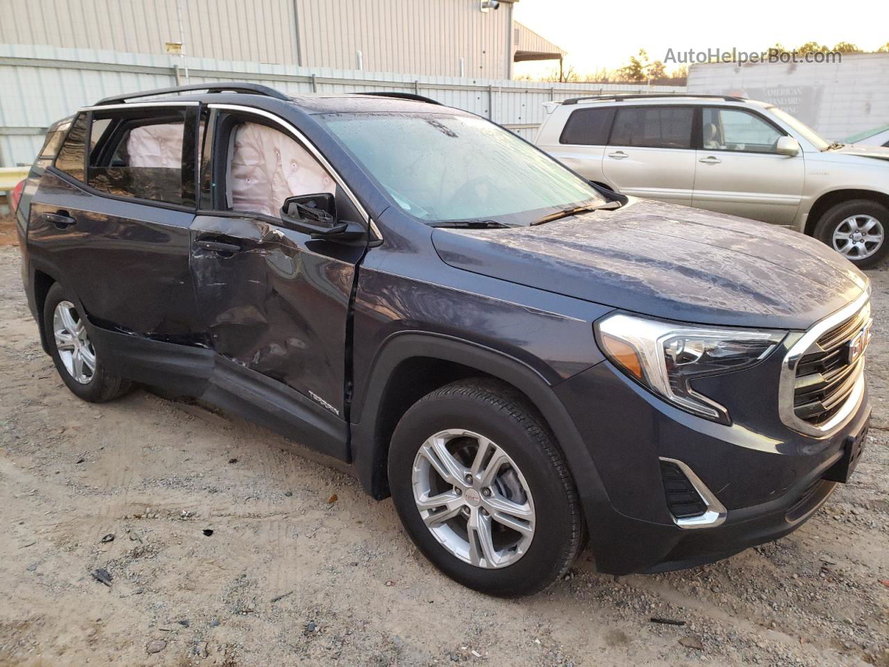 2019 Gmc Terrain Sle Серый vin: 3GKALTEV8KL140261