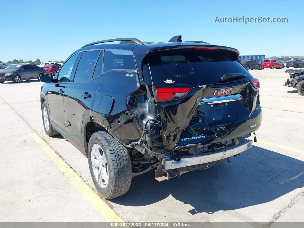 2019 Gmc Terrain Sle Black vin: 3GKALTEV8KL172188