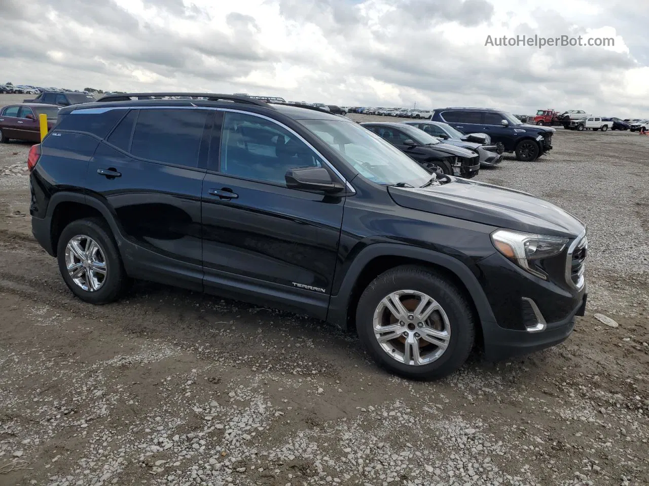 2019 Gmc Terrain Sle Black vin: 3GKALTEV8KL185233