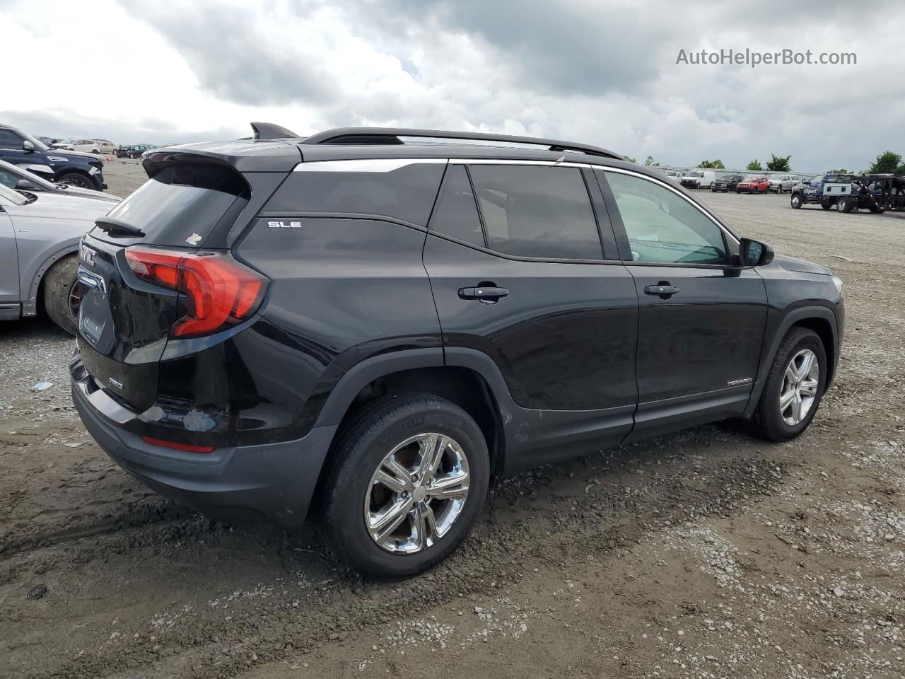 2019 Gmc Terrain Sle Black vin: 3GKALTEV8KL185233