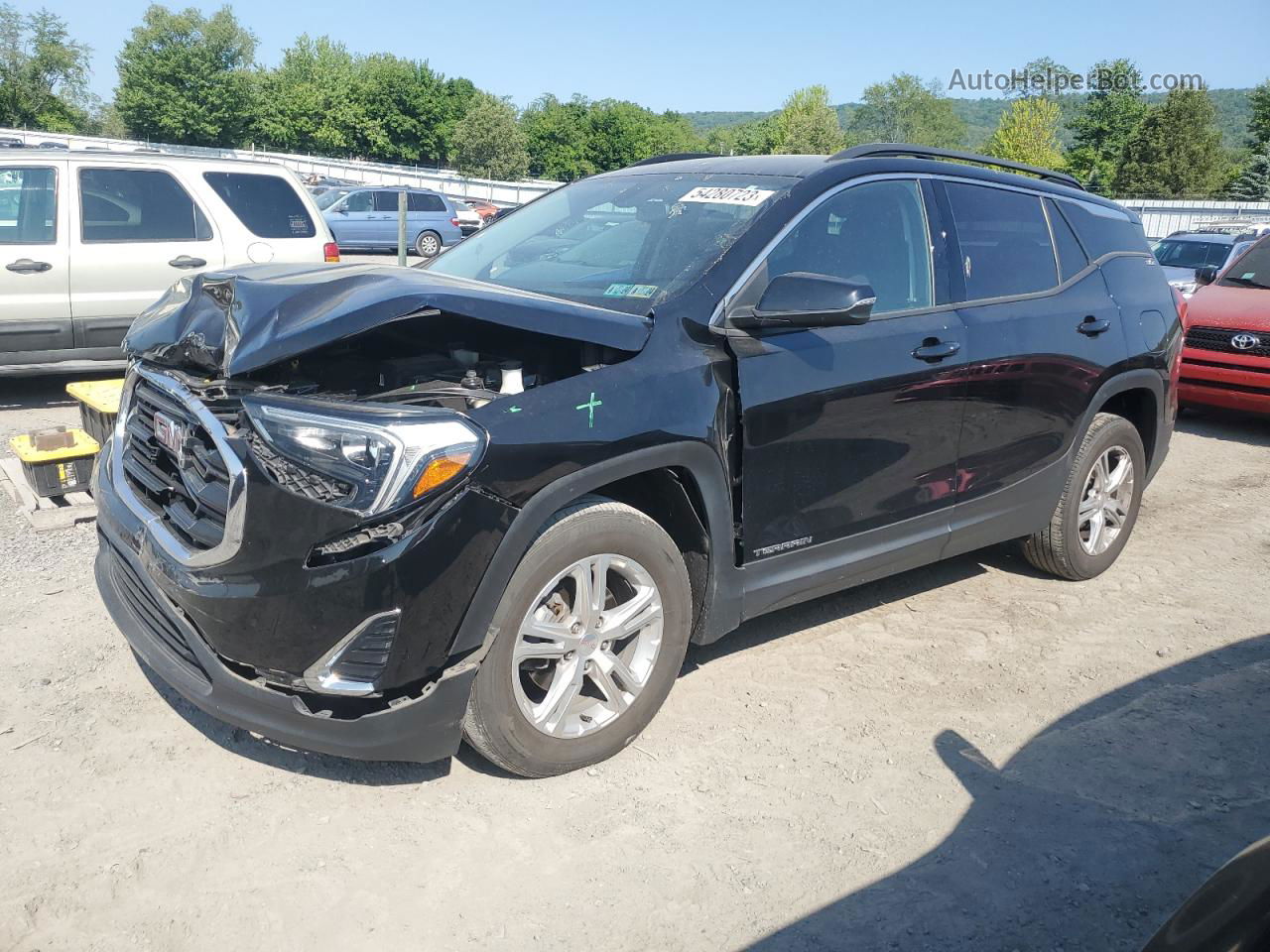 2019 Gmc Terrain Sle Black vin: 3GKALTEV8KL199665