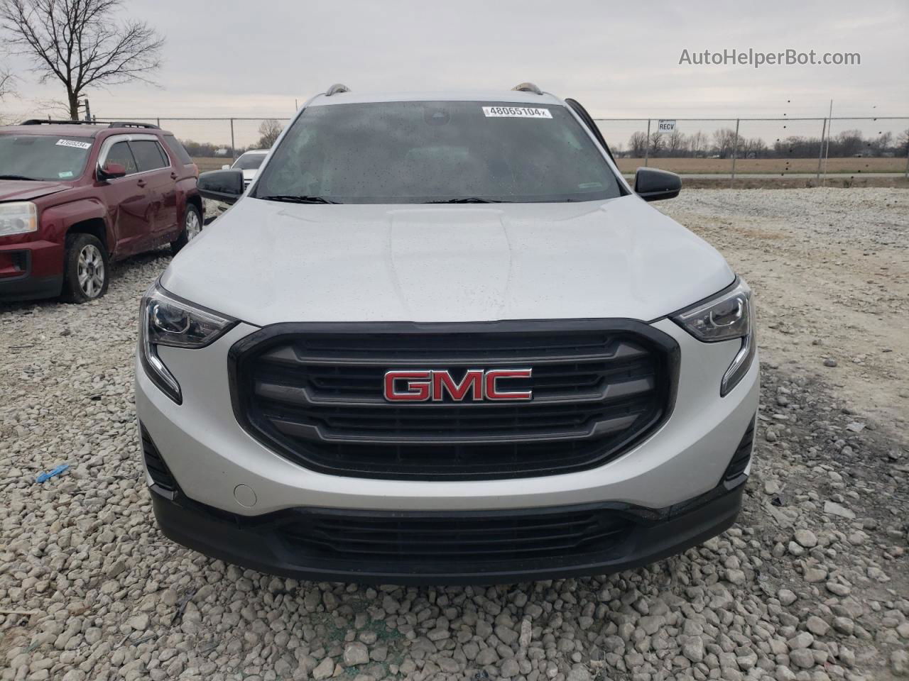 2020 Gmc Terrain Sle Серебряный vin: 3GKALTEV8LL285138