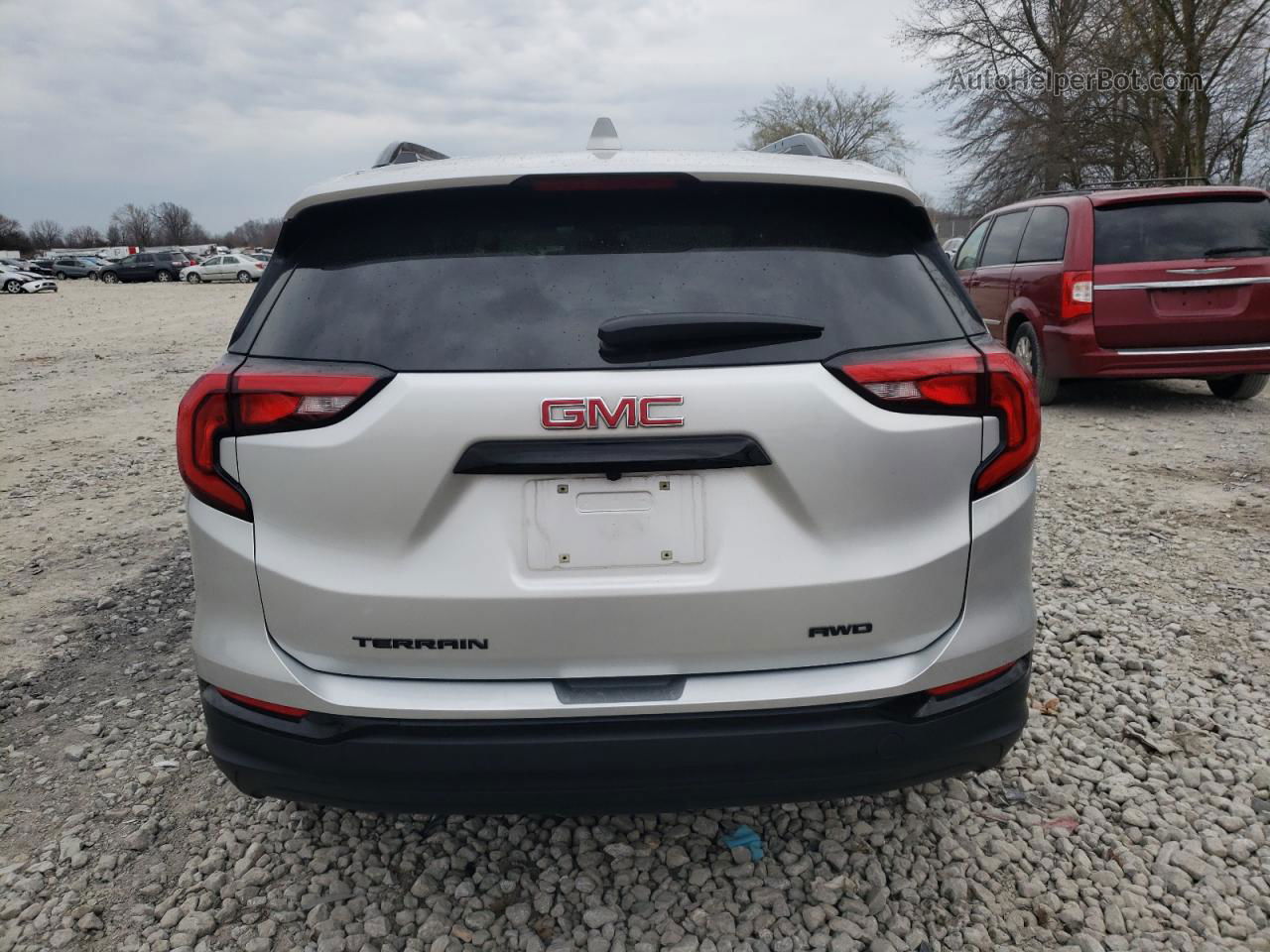 2020 Gmc Terrain Sle Silver vin: 3GKALTEV8LL285138