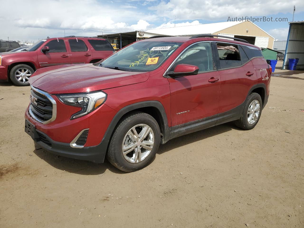 2019 Gmc Terrain Sle Red vin: 3GKALTEV9KL101887