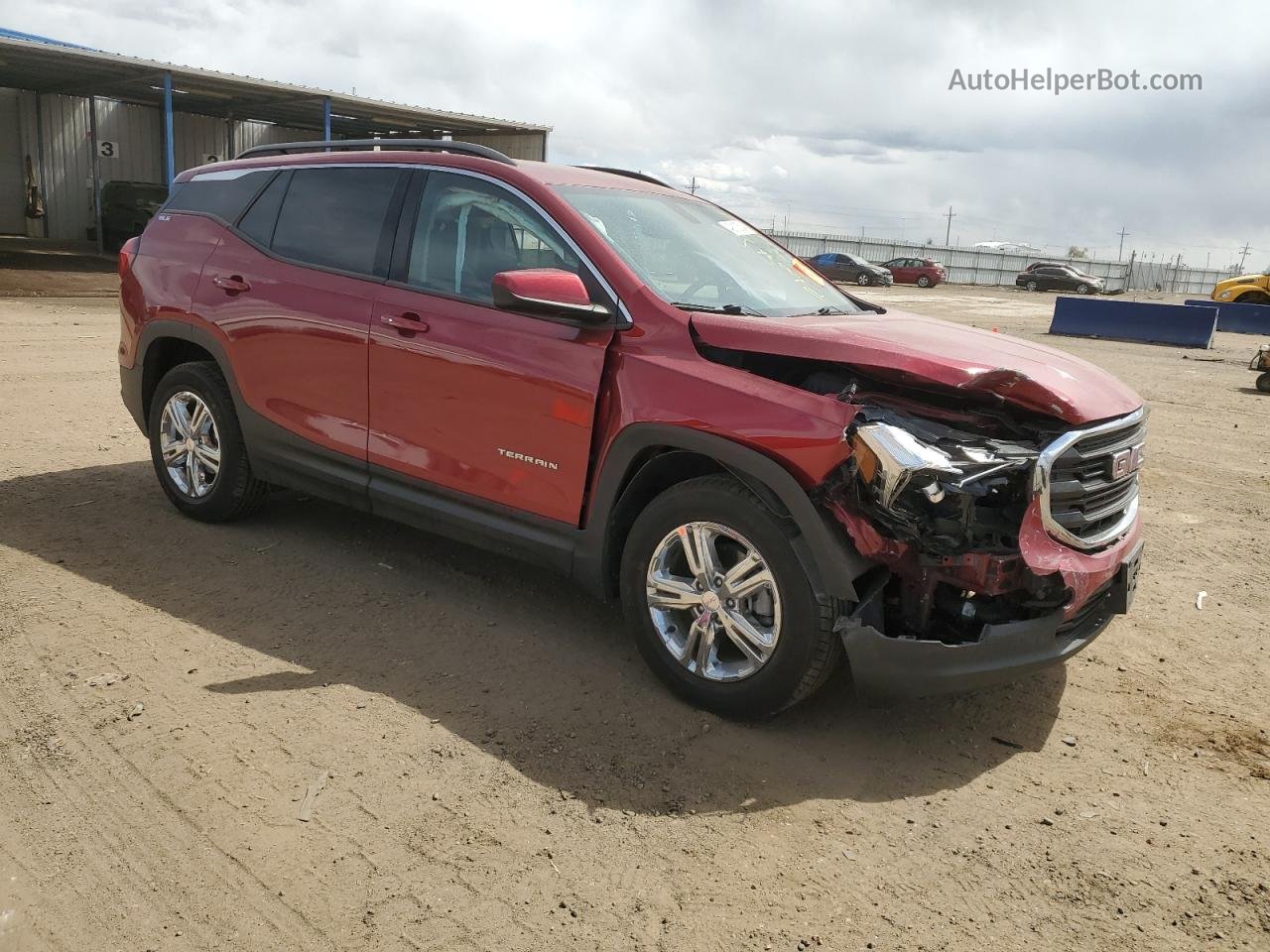 2019 Gmc Terrain Sle Red vin: 3GKALTEV9KL101887