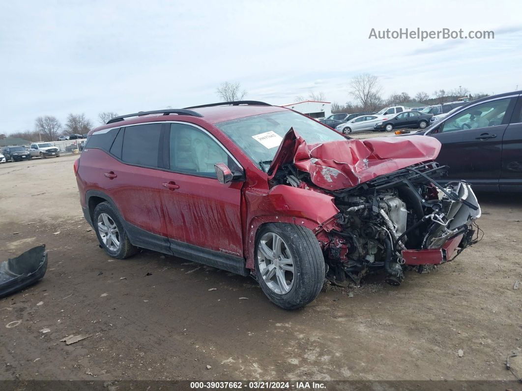 2019 Gmc Terrain Sle Red vin: 3GKALTEV9KL140141