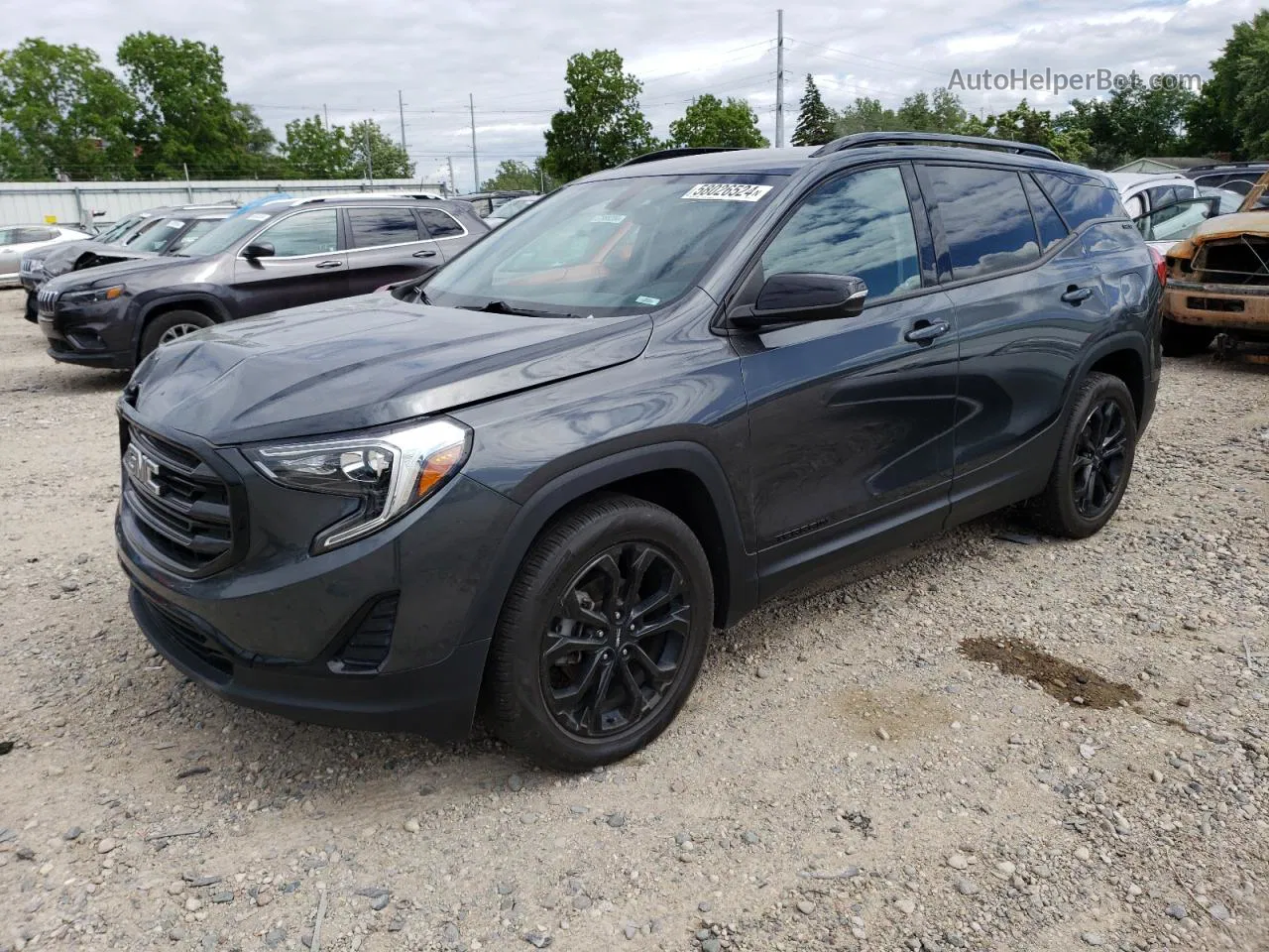 2019 Gmc Terrain Sle Charcoal vin: 3GKALTEV9KL308702