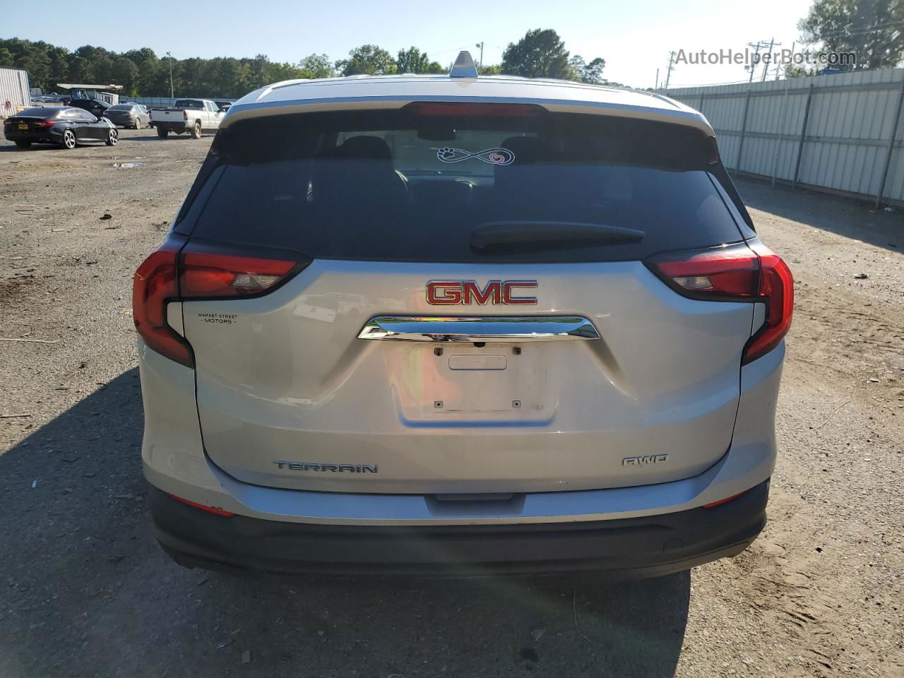 2020 Gmc Terrain Sle Silver vin: 3GKALTEV9LL126662