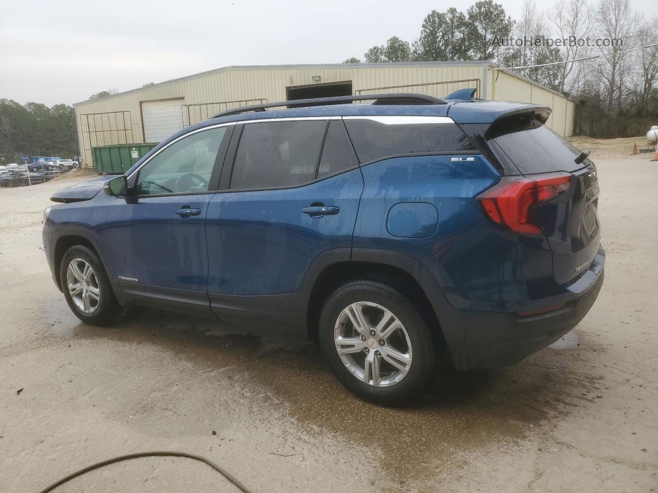 2020 Gmc Terrain Sle Blue vin: 3GKALTEV9LL141324