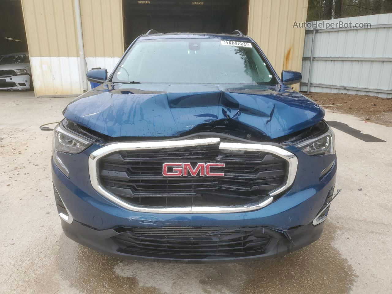 2020 Gmc Terrain Sle Blue vin: 3GKALTEV9LL141324