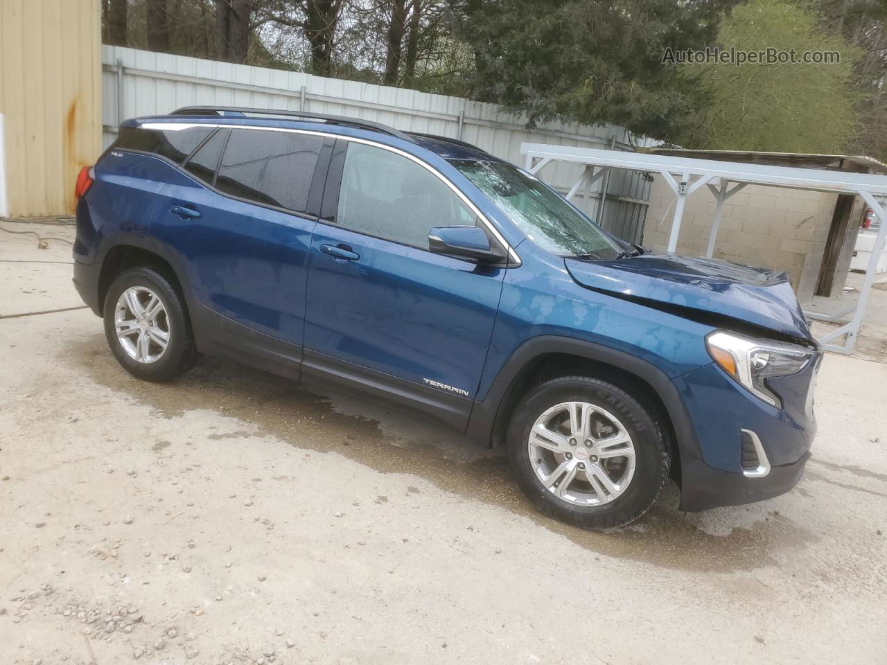 2020 Gmc Terrain Sle Blue vin: 3GKALTEV9LL141324