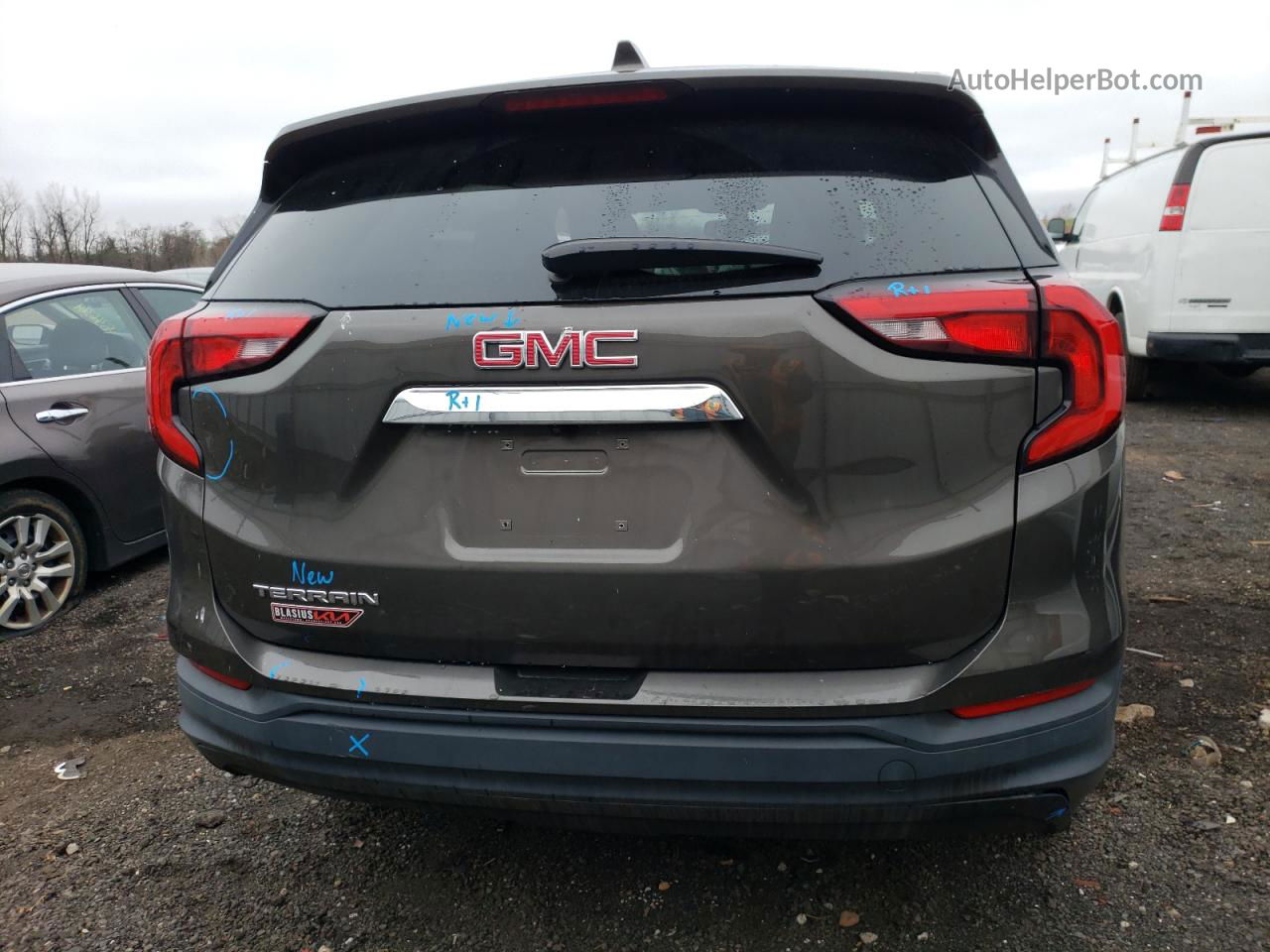 2019 Gmc Terrain Sle Gray vin: 3GKALTEVXKL200251