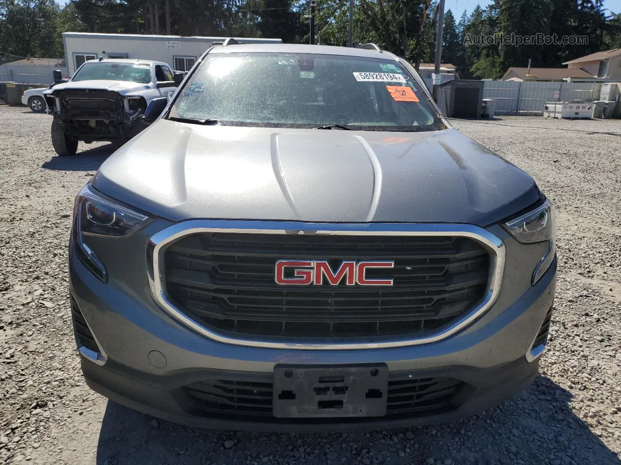 2019 Gmc Terrain Sle Gray vin: 3GKALTEVXKL390035