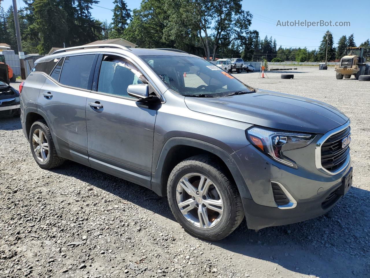 2019 Gmc Terrain Sle Gray vin: 3GKALTEVXKL390035