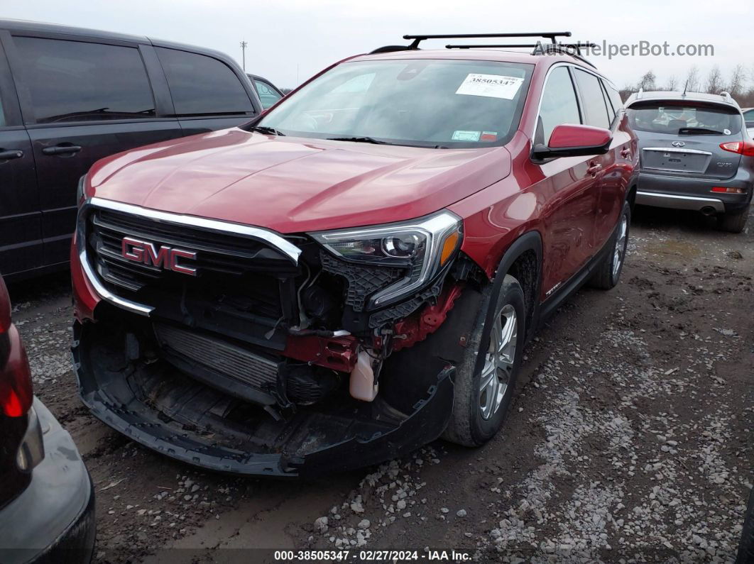 2020 Gmc Terrain Awd Sle Red vin: 3GKALTEVXLL165700