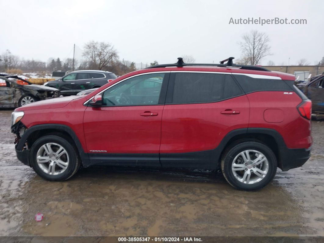 2020 Gmc Terrain Awd Sle Красный vin: 3GKALTEVXLL165700