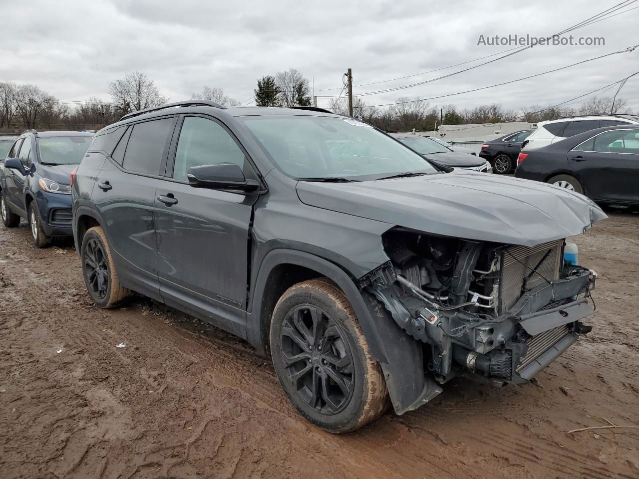 2020 Gmc Terrain Sle Угольный vin: 3GKALTEVXLL186739