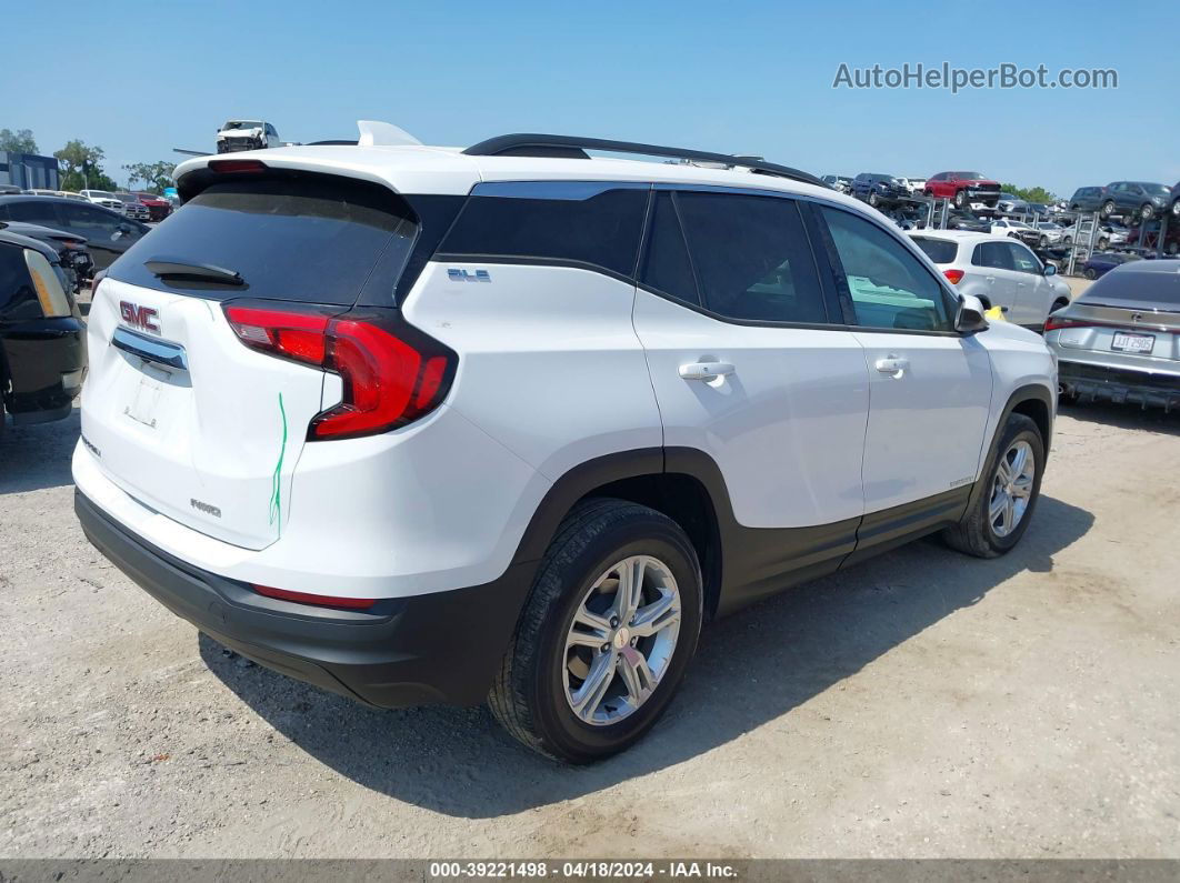 2020 Gmc Terrain Awd Sle White vin: 3GKALTEVXLL221019