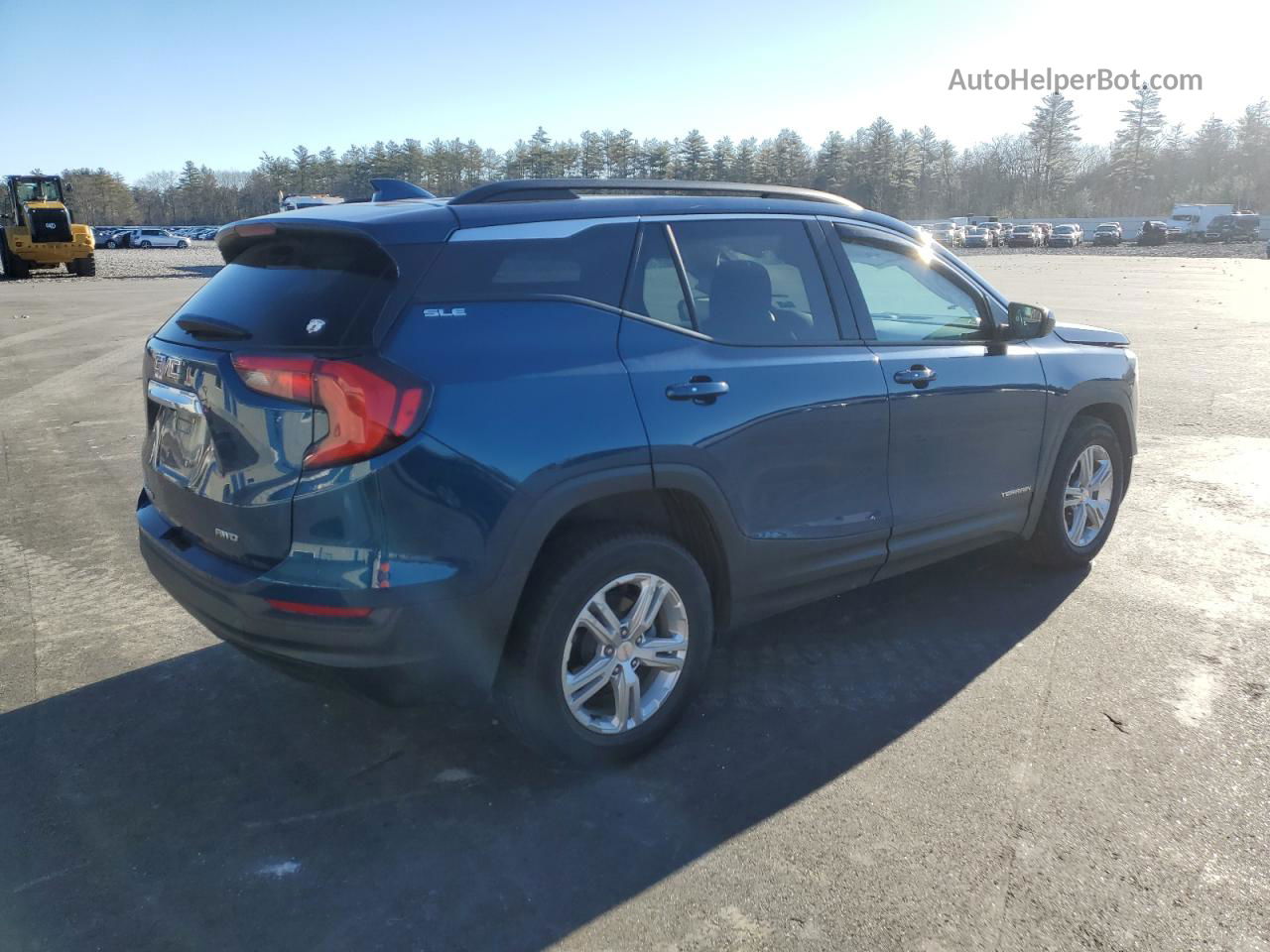 2020 Gmc Terrain Sle Blue vin: 3GKALTEVXLL302943