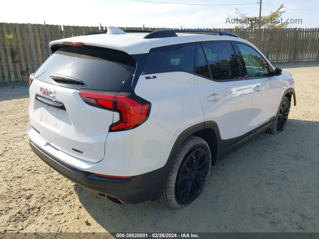 2019 Gmc Terrain Sle Белый vin: 3GKALTEX1KL136702