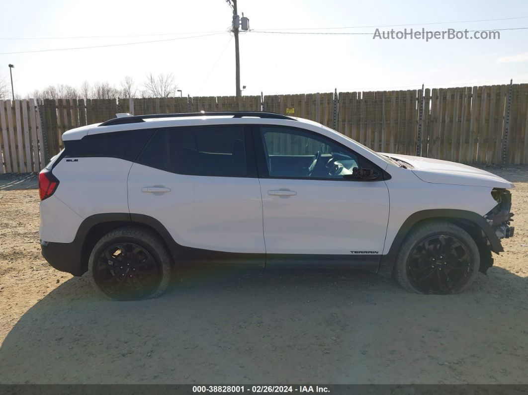 2019 Gmc Terrain Sle White vin: 3GKALTEX1KL136702