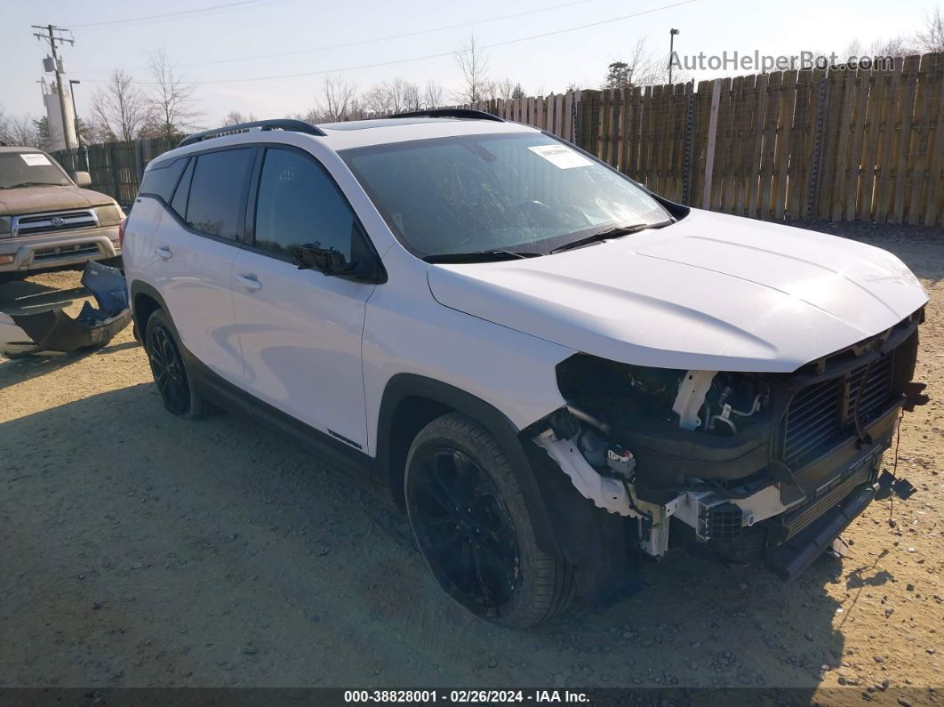 2019 Gmc Terrain Sle Белый vin: 3GKALTEX1KL136702