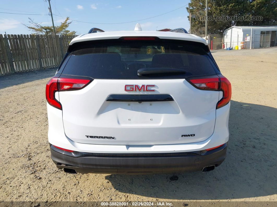 2019 Gmc Terrain Sle Белый vin: 3GKALTEX1KL136702