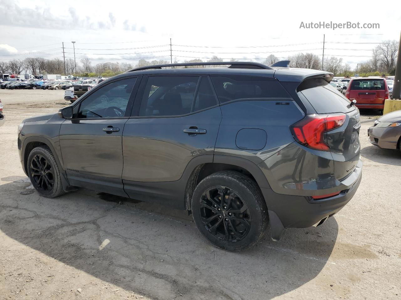 2019 Gmc Terrain Sle Black vin: 3GKALTEX1KL214329