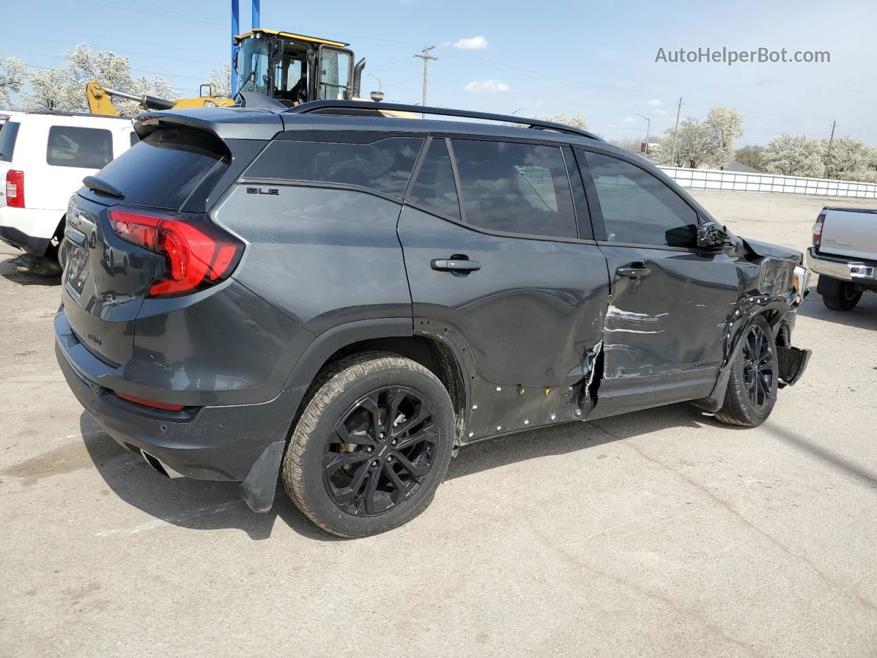 2019 Gmc Terrain Sle Black vin: 3GKALTEX1KL214329