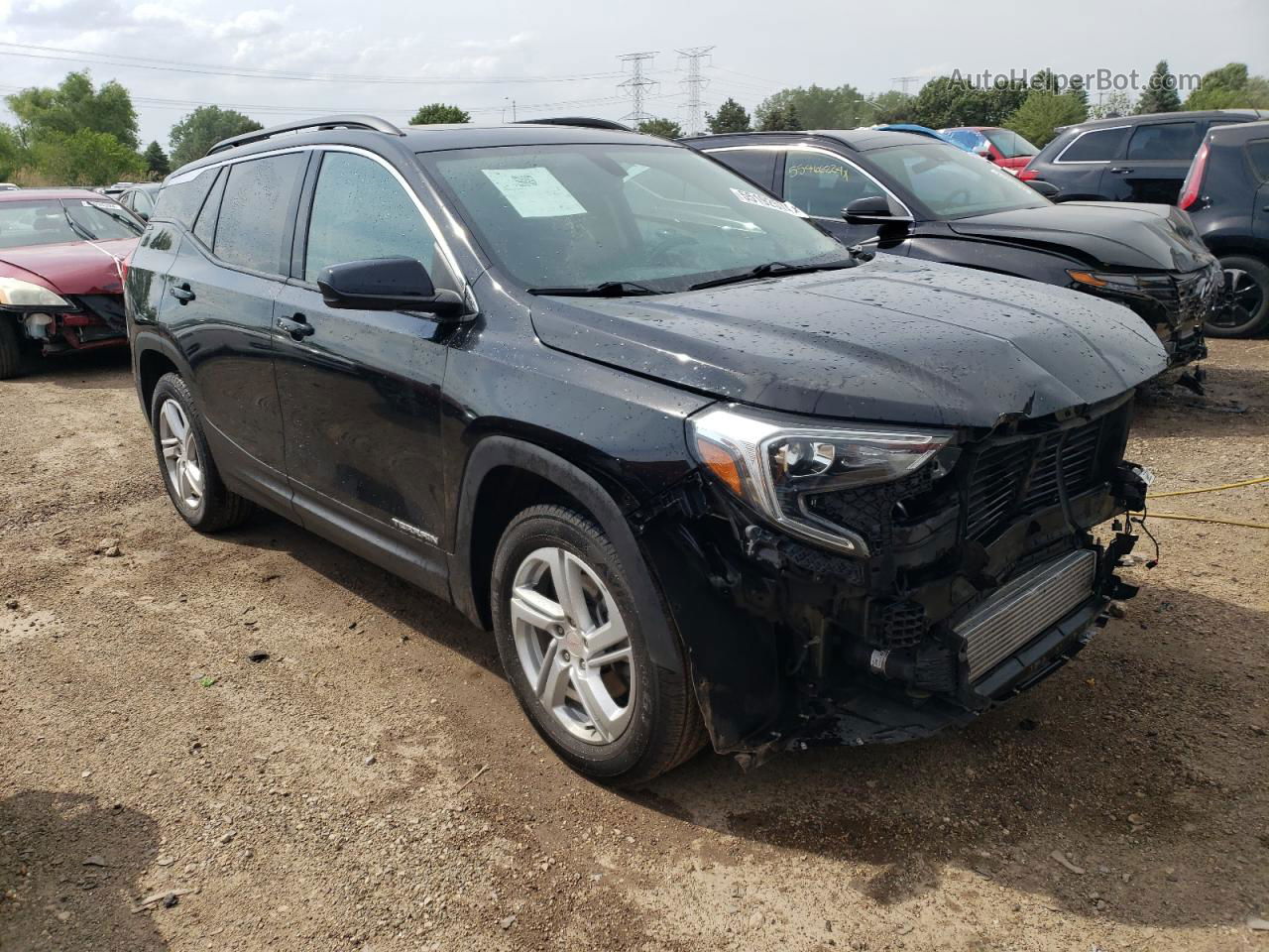 2019 Gmc Terrain Sle Black vin: 3GKALTEX4KL261189