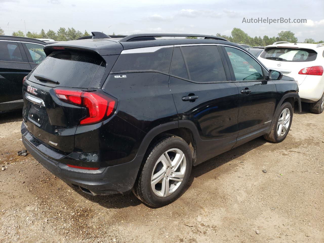 2019 Gmc Terrain Sle Black vin: 3GKALTEX4KL261189